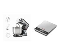 Girmi IM46 Pétrisseur Planétaire Gastronomo 8L + Girmi PS05 Balance de Cuisine Électronique