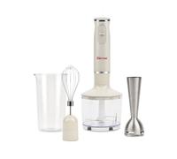 Girmi Mixeur plongeant MX42 avec kit, 800 W, beige Incanto