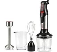 Girmi MX3900 blender Mélangeur par immersion 800 W Noir, Acier inoxydable, Transparent Noir G