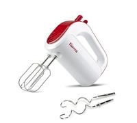 Girmi SB02 Batteur électrique, 5 La Rapidité + Turbo, Blanc-Rouge