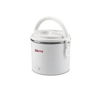 Girmi SC01 Réchaufeur D'aliments Électrique "Vivandière", Bol dans Acier INOX, 0.7 Litre, 40 W, Blanc