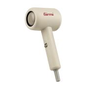 Girmi Sèche-Cheveux de Voyage 1000W 2 Vitesses 2 Niveaux de Température Compact & Léger Blanc Craie PH04