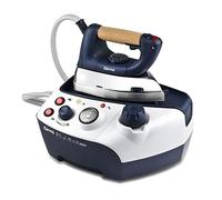 Girmi SS65, 850 W, 3,5 bar, 1 L, 60 g/min, Bleu, Acier inoxydable, Blanc, 1350 W