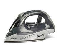 Girmi ST63 Fer à repasser à sec ou à vapeur Semelle en acier inoxydable 2800 W Blanc et Gris