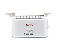 Girmi TP91 Grille-pain XL, 1500 W, plastique, blanc