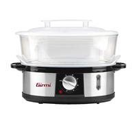 Girmi VP26 cuiseur vapeur 3 Nombre de paniers Pose libre 750 W Noir, Argent