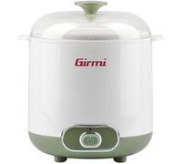 Girmi YG02 - Yaourtière - 1.5 litres - 20 Watt - blanc/vert Blanc G