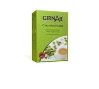 Girnar Lot de 10 sachets de thé cardamome à portion unique Prémélange instantané avec cardamome (Elaichi) Chai Fabriqué avec de l'extrait de thé naturel et un mélange d'épices indiennes