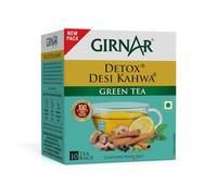 Girnar sacs detox thé vert - desi kahwa, 10 sacs