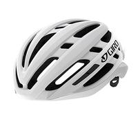 Giro Agilis Casque Vélo Route Mips, Silhouette Élégante, Design Aéré, Protection et Confort, Bien Ventilé, Ajustement Réglable, Performance Sur Toutes Routes, Blanc, Taille : M
