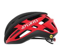 GIRO Agilis Fahrradhelm Mixte, Noir Mat/Rouge, M