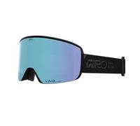 Giro Axis Lunettes de ski et de snowboard - Verres VIVID ZEISS - Système de changement magnétique - Vision large EXV - OTG - Compatible avec le casque - Couleur : noir empilé - Verres : bleu roi