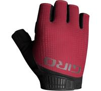 Giro Bravo II Gants de cyclisme sur route en gel pour homme - Rouge bœuf (2024) Taille L