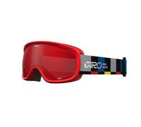 Giro Buster Lunettes de ski pour enfant Motif blocs Noir/rouge écarlate