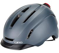 Giro Caden II LED City Bicycle Helmet Matt Portaro Grey 2022