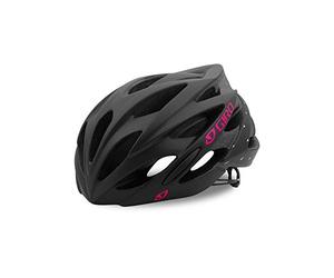 Giro Casque de vélo pour Femme Sonnet, Rose M Mat Black/Bright Pink