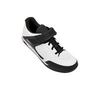 Giro Chamber III Chaussures VTT, Légères Et Fines, Transfert De Puissance Optimal, Fermeture Velcro, Semelle Caoutchouc Sensor, Plaque DH Compatible SPD, Recul Optimisé 10 Mm,White, Taille : 43.5