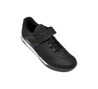 Giro Chamber III Chaussures VTT SPD, Semelle Caoutchouc Sensor, Fermeture Velcro, Transfert Puissance Optimal, Léger et Fin, Recul Optimisé 10mm, Couleur : Black, Taille : 44.5