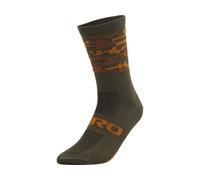 Giro Chaussettes Seasonal Merino Wool vert 36-39