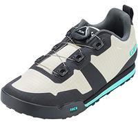 Giro Chaussures de VTT Tracker W pour Femme, Sandstone Screaming Teal, 38 EU