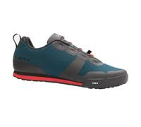 Giro Chaussures Tracker FASTLACE HBR BL/BT RD Taille 47 22 Unisex-Adult, Matte Harbor Blue, 46 EU