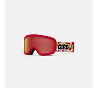 Giro Chico 2.0 Snow Ggggles 2023 - Cadre d'ours gommeux pour enfants avec objectif carlate ambr petit