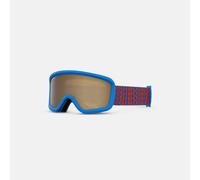 Giro Chico 2.0 Toddler Ski Goggles - Snowboard Goggles For Kids Boys & Girls 2-4 - Bleu Bleue avec Lens Rose Amber