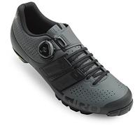 Giro Code Hommes Techlace VTT Chaussures de vélo - Dark Shadow/Noir, 40