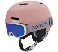 Giro Crue MIPS Casque de neige pour enfants Goggle Combo Namuk Rose fonc Petit