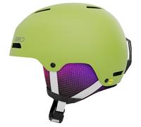 Giro Crue MIPS Casque de ski et de planche à neige pour enfants, jeunes, garçons et filles, vert fluo mat, taille S (52 à 55,5 cm)
