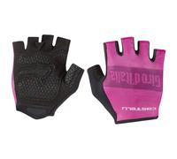 Castelli #giro 2 Glove Short Gloves Violet XL Pink