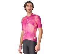Castelli #giro Espresso Short Sleeve Jersey Rose L Homme