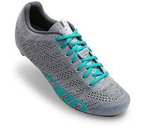 Giro Empire Femmes E70 Knit Chaussures de vélo de Route - Gris/Glacier, 42