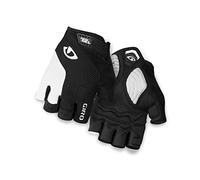 GIRO Gants de Cyclisme Strade Dure Supergel, Unisexe, pour Adulte, Blanc/Noir, Taille L