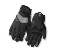 Giro Gants de Vélo Gant Wi Ambiante Noir Coupe-Vent Imperméable Robuste