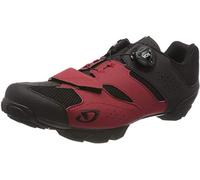 Giro Hommes Cylindre VTT Chaussures de vélo - Rouge foncé/Noir, UE 46 (UK 11)