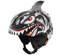 Giro Launch Plus Jeunes - Casque de Protection Noir/Gris Tiger Shark, XS 48.5-52cm