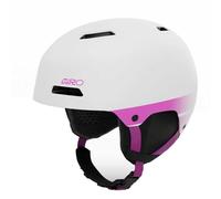 Giro Ledge FS Casque de Ski et Snowboard M Coque Rigide en ABS avec EPS Système in Form Fit Système d'aération Casque de Freestyle Mat/Rose (Blanc Rose)