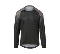 Giro - M LS Roust Jersey - Maillot VTT homme Blk Hot Lap - L