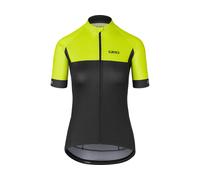 Giro Maillot pour Dames Chrono jaune/noir