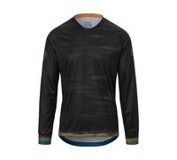 Giro Roust Long Sleeve Enduro Jersey Noir S Homme Black Hot Lap