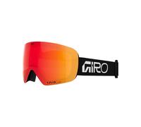 Giro - Masque de ski - Contour Black White Wordmark Vivid Ember/Infrared pour Homme - Noir Noir