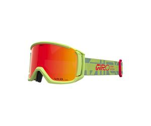 Giro - Masque de ski - Revolt Glacier Green Burst Vivid Ember pour Homme - Vert Vert