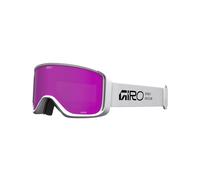 Giro - Masque de ski - Sagen White Stacked Amber Pink/Yellow pour Femme - Blanc Blanc