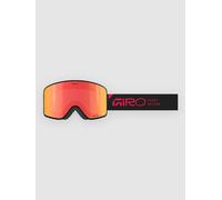 Giro Method II Stacked Black/Red Masque noir Uni