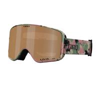 Giro Method Ski Goggles - Snowboard Goggles for Men Women and Youth - Sangle en marbre vert avec des lentilles vives de l'essence / infrarouge vi