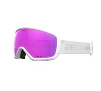 Giro Millie Lunettes de ski et de snowboard Taille unique | Vivid Zeiss, vision EXV, anti-buée, compatible OTG, compatible avec le casque | Couleur : rails White - Verres : rose