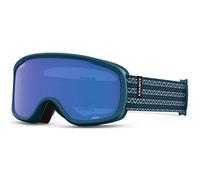 Giro Moxie Lunettes de ski pour femme Bleu harbor Verres gris cobalt/jaune