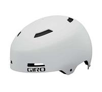 Giro Quarter FS Casque Tout-Terrain Skate Durable Avec Pare-Chocs Polyuréthane Pour Résister À L'Usure Sur Sentiers Et Skate Park, Couleur : Blanc, Taille : M