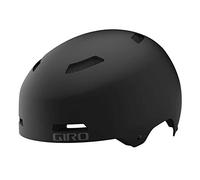Giro Quarter FS Casque Tout-Terrain Skate Durable Avec Pare-Chocs Polyuréthane Résistant À L'Usure Pour Sentiers Équestres et Skate Park, Couleur : Noir, Taille : M